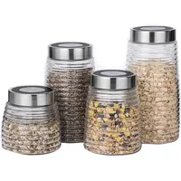 Michelino Vorratsdose transparent 0,9 l 4-tlg.