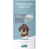 Greenfields Hundeshampoo Geschenk Set für Dachshund (rauhaariges Fell) - 2 x 250 ml, 4676