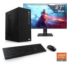 CSL Mystic V24161 27"  AMD Ryzen 5 8400F 4,0 GHz 32 GB RAM 1 TB SSD GeForce RTX 5060 Windows 11 Home