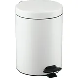CEP Treteimer Metall 5L weiß