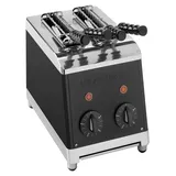 Milantoast Sandwichtoaster mit Zangen Schwarz