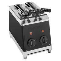 Milantoast Sandwichtoaster mit Zangen Schwarz