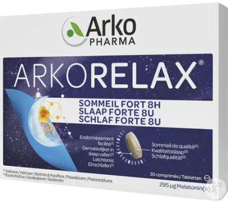 Arkopharma Arkorelax Schlaf Fort 8H Erleichtertes Einschlafen 30 Tabletten Promo
