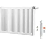 Buderus Flachheizkörper Typ 21 400 x 900 mm weiß Ventilkompaktausführung