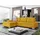 Mirjan24 Ecksofa Gelb, 5-Sitzer, L-Form,Rechteckig, 265x185 cm, Wohnzimmer, Sofas & Couches, Wohnlandschaften, Ecksofas