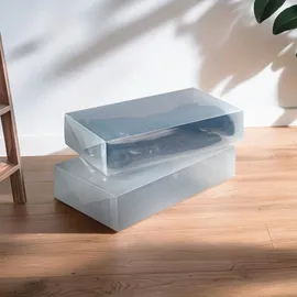 Wenko Aufbewahrungsbox für Stiefel 2er Set transparent