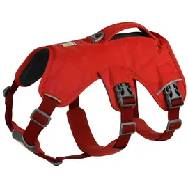 Ruffwear Web Master Hundegeschirr Rot 2XS