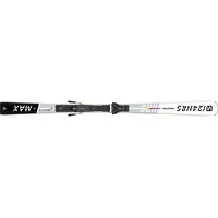 Ski Set Salomon E 24 Hours Max plus Z12 GW L80 - white/black/silver