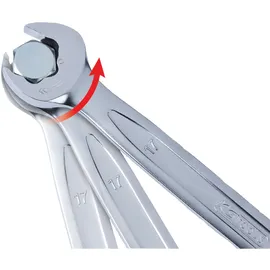 KS Tools DUO GEARplus Ratschenringmaulschlüssel-Satz 5-tlg.
