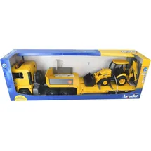 Bruder 1:16 - MAN TGA Tieflader mit JCB MIDI Baggerlader 1:16