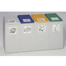 VAR Kunststoffcontainer 40 l Grau