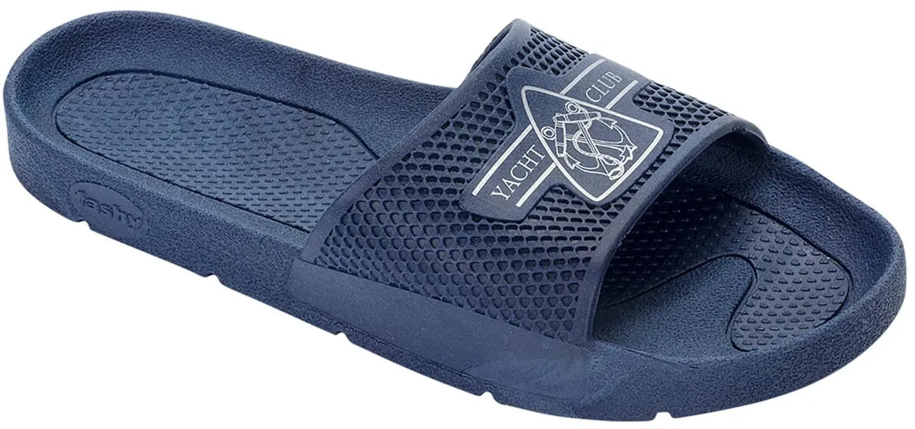 Badeschuh FASHY, Damen, Gr. 41, blau (marine), Synthetik, Schuhe Badeschuh