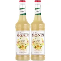 Monin Sirup Ingwer 700ml - Cocktails Milchshakes (2er Pack)