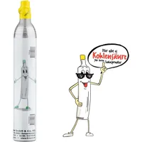 1 x Kohlesäure Zylinder Co2 425g, 60L für SodaStream, Wasserprudler