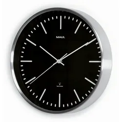 Wanduhr Maulfly 30cm schwarz Packung mit 10 Stück