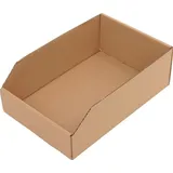 TransPak Regalkasten L300xB200xH100mm braun 1-wellige Pappe