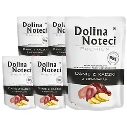 DOLINA NOTECI Entenschale mit Kartoffeln 10x300g Nassfutter für Hunde