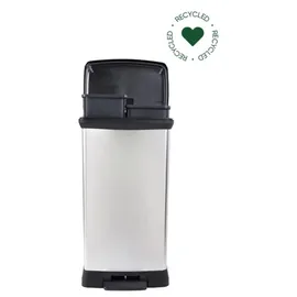 Curver Decobin Duo 23 l Silber