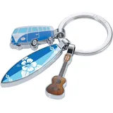 Troika SURFMATE T1 Schlüsselring mehrfarbig