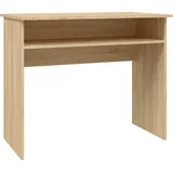 vidaXL Schreibtisch Sonoma-Eiche 90x50x74 cm Holzwerkstoff