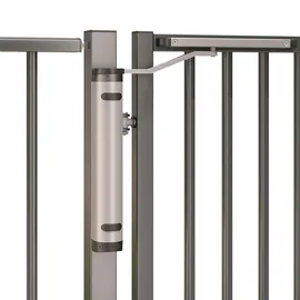 Attas Verticlose 2 Türschließer für 90° / 180° Öffnung Silber