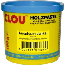 Clou Holzpaste 150 g nussbaum dunkel