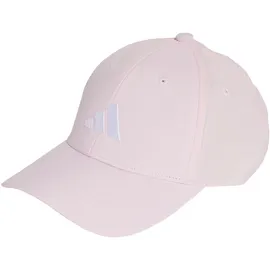 adidas New Logo Embroidered Baseball Kappe Clear Pink / White Erwachsene (L/XL)