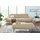 creation by rolf benz Polsterhocker CR.420 123 x 43 x 54 cm Beige