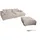 KAWOLA Hocker Cord 0 x 0 x 0 cm Schwarz