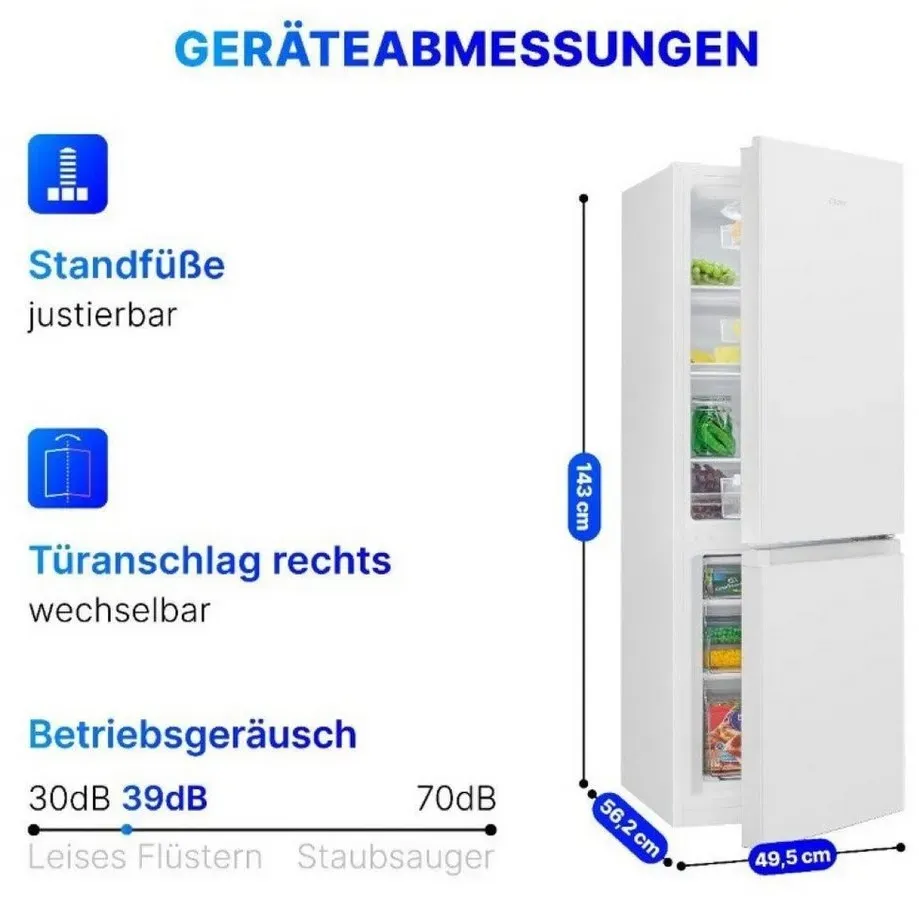 BOMANN Kühl-/Gefrierkombination KG 320.2 weiß