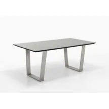 Niehoff Noah Gartentisch 160-220 x 95 x 76 cm Silberfarben