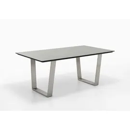 Niehoff Noah Gartentisch 160-220 x 95 x 76 cm Silberfarben