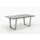 Niehoff Noah Gartentisch 160-220 x 95 x 76 cm Silberfarben