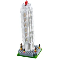 Brixies 200045 - Schiefer Turm von Pisa, 3D Konstruktionsbausatz