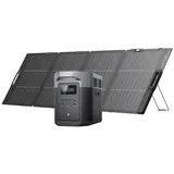 Ecoflow EcoFlow DELTA 2 Max Powerstation 2048Wh, 3000 W Solar Generator Powerstation EcoFlow DELTA 2 Max, LFP Akku 3000 Zyklen, 80% Ladung <1 Std