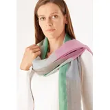 Codello Schal im Colour Blocking Design beige Damen
