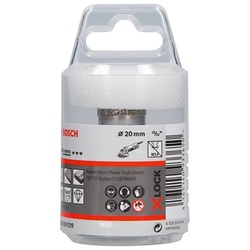 Bosch X-LOCK Diamanttrockenbohrer Best for Ceramic Dry Speed 20mm