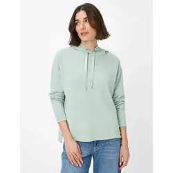 Sweatshirt BRAX "Style BEE", Damen, Gr. 36, grün (hellgrün), 51% Viskose, 44% Polyester, 5% Elasthan, Sweatshirts