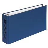 Veloflex Bankringbuch 2-Ringe blau 4,5 cm DIN A6 quer, 1 St.