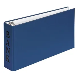 Veloflex Bankringbuch 2-Ringe blau 4,5 cm DIN A6 quer, 1 St.