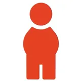 Hewi 801 Symbol Mann 801.91.01036 koralle, selbstklebend