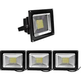 4pcs 50W SMD LED Strahler Fluter,Greenmigo IP65 Flutlicht Leuchtmittel Baustrahler Scheinwerfer Warmweiß Wandstrahler Außenstahler Leuchtmittel 8...