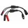 Zenec Z-EACC-DODIF Kabeladapter Set für Campervans, Kompatibel mit DOMETIC CAM 35 6-Pin Kamerakabel, Mini 4-Pin Stecker
