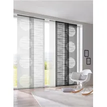 Heine Schiebevorhang in grau, | Gr.: 245-x-60-cm