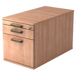 HAMMERBACHER TC20 Rollcontainer nussbaum 3 Auszüge 42,8 x 80,0 x 51,2 cm