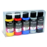 Vallejo 762103 - Farbset, Metallic, 5x60 ml