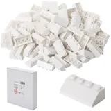 Katara Bausteine in Dachform weiß 100-tlg.