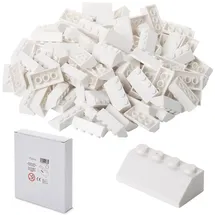 Katara Bausteine in Dachform weiß 100-tlg.