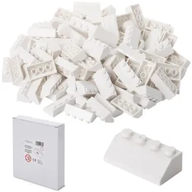 Katara Bausteine in Dachform weiß 100-tlg.