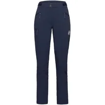 Mammut Courmayeur Softshellhose Damen Blau 40